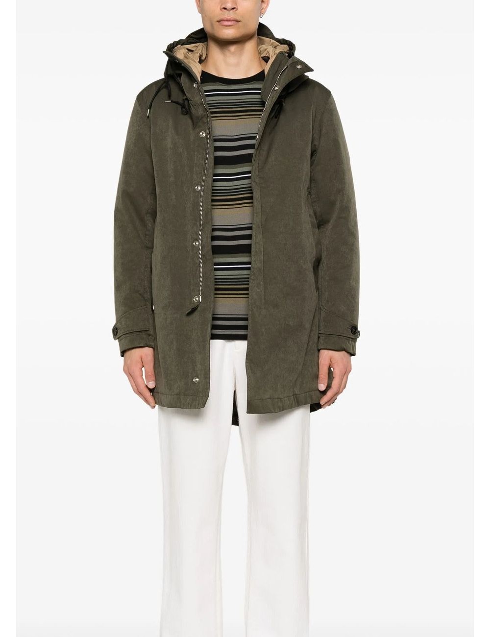 TEN C Core Down Parka verde | Ego Madrid oficial