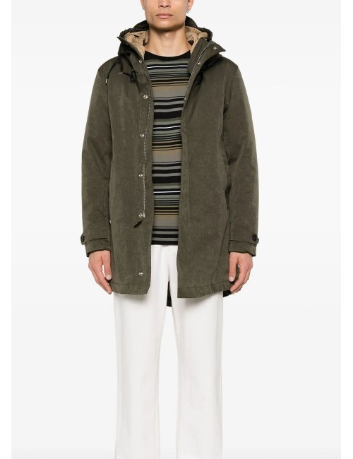 TEN C Core Down Parka verde | Ego Madrid oficial