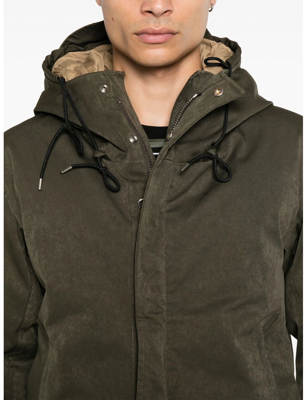 TEN C Core Down Parka verde | Ego Madrid oficial