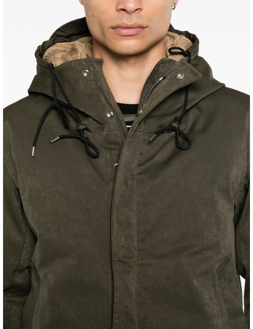 TEN C Core Down Parka verde | Ego Madrid oficial