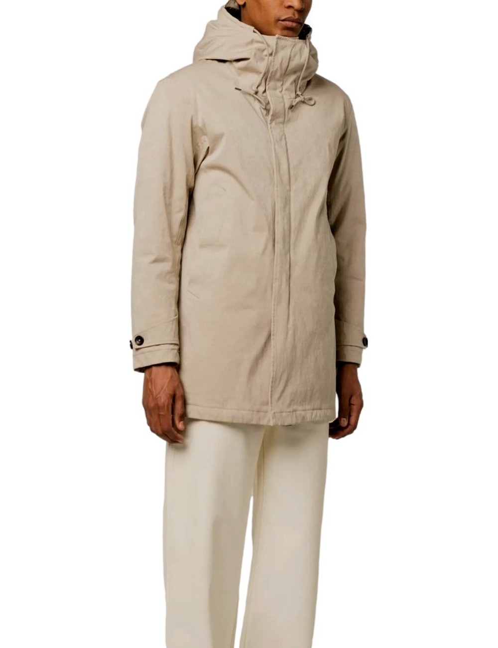 TEN C Core Down Parka beige claro