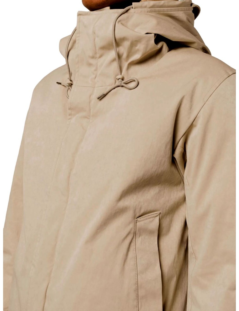 TEN C Core Down Parka beige claro