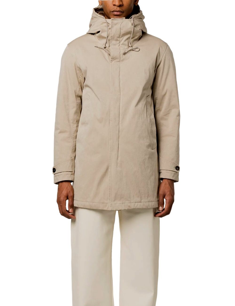 TEN C Core Down Parka beige claro