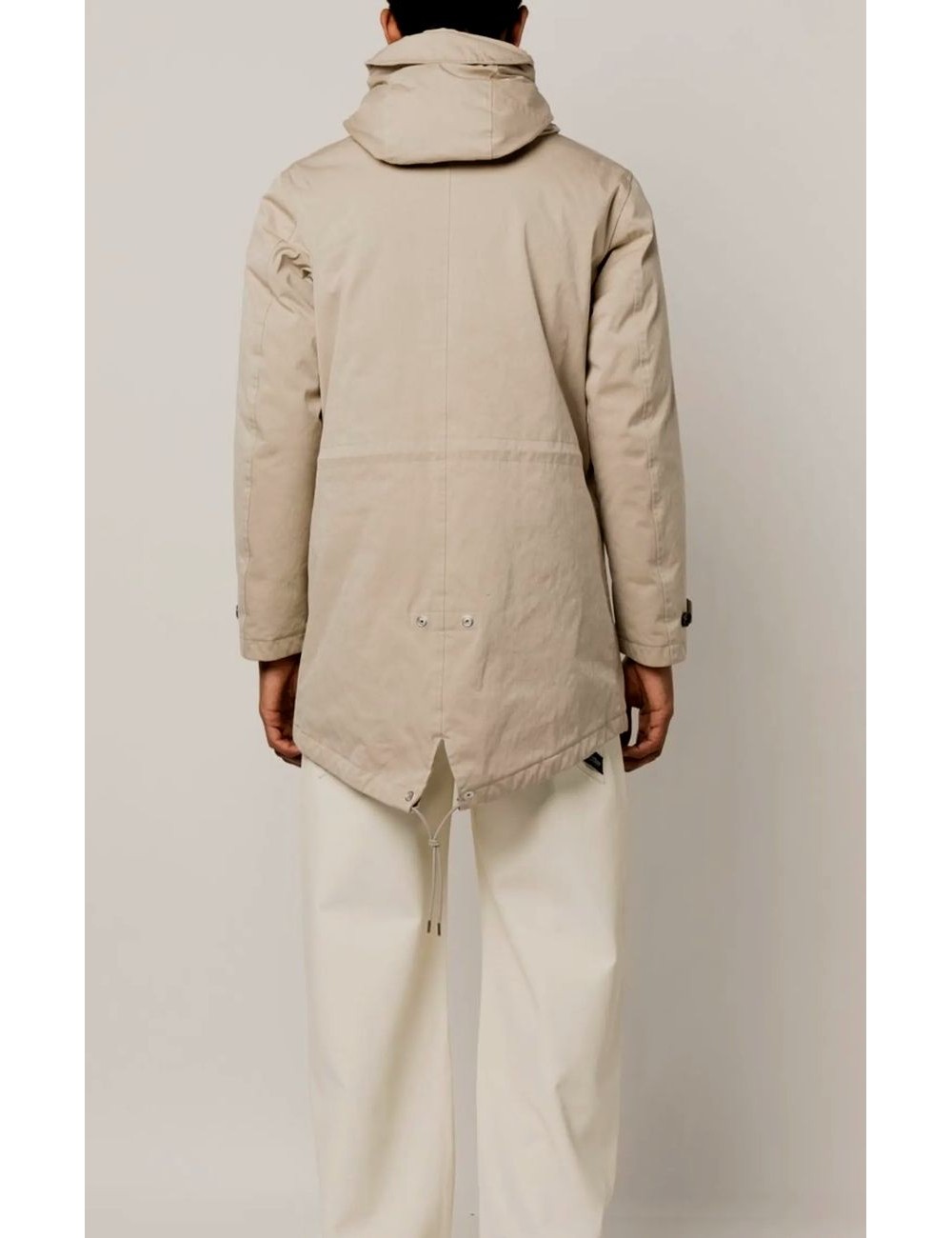 TEN C Core Down Parka beige claro