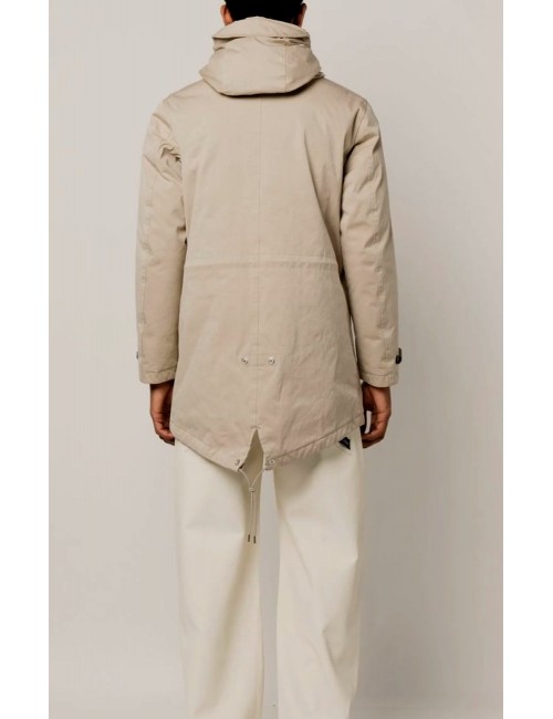 TEN C Core Down Parka beige claro
