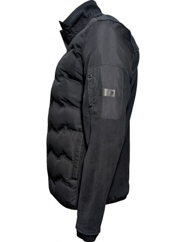 PMDS Chaquetaligera híbrida nailon fleece negro 2