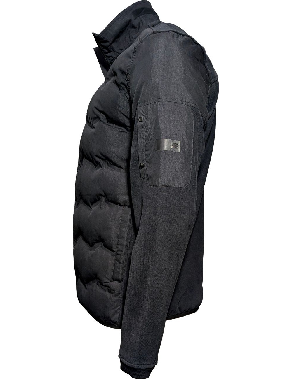 PMDS Chaquetaligera híbrida nailon fleece negro