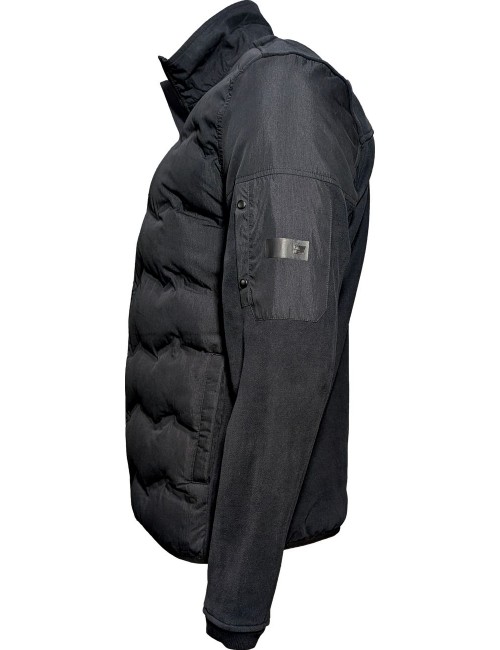 PMDS Chaquetaligera híbrida nailon fleece negro