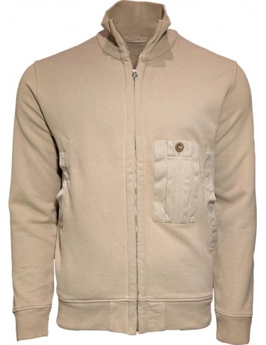 TEN C Sudadera abierta beige | Ego Madrid oficial