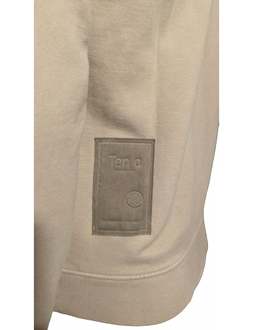 TEN C Sudadera abierta beige | Ego Madrid oficial