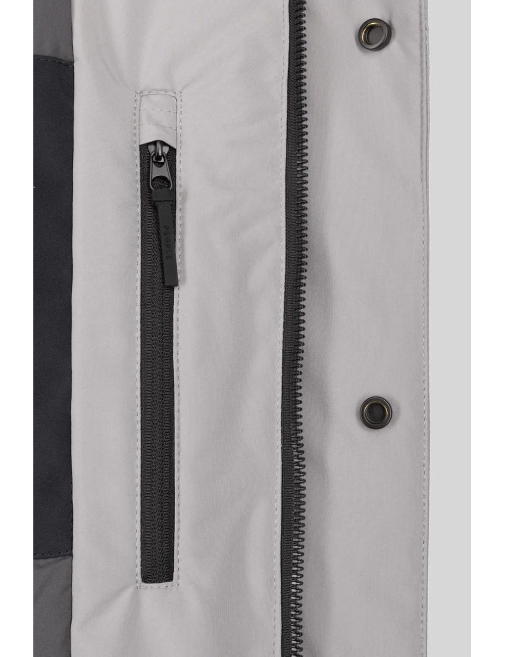 FRADI Gabardina Gordon capucha desmontable gris perla