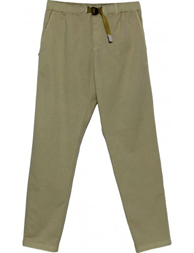 WHITE SAND pantalon Greg gabardina elástica verde caqui