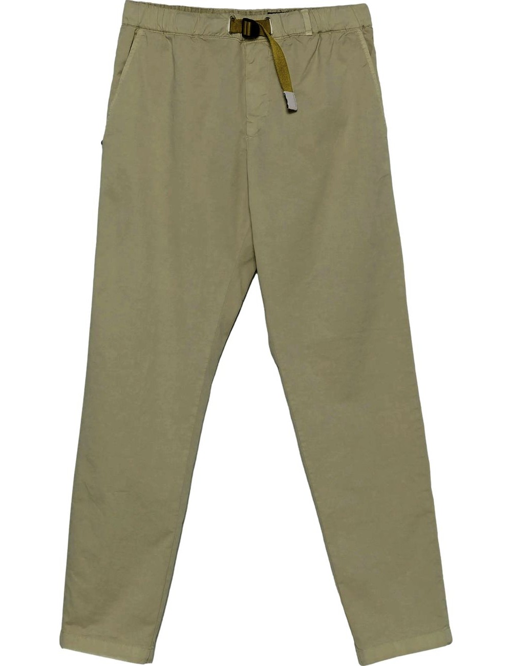 WHITE SAND pantalon Greg gabardina elástica verde caqui