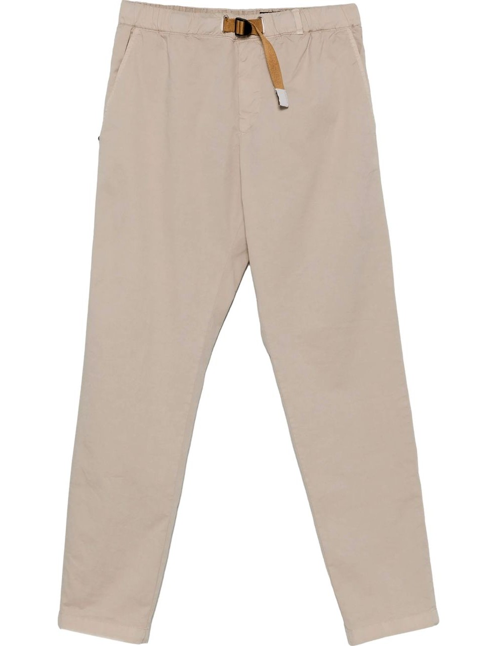 WHITE SAND pantalon Greg gabardina elástica beige  | Ego Madrid
