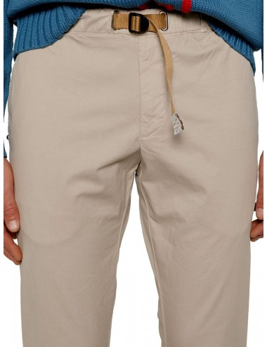 WHITE SAND pantalon Greg gabardina elástica beige  | Ego Madrid 2