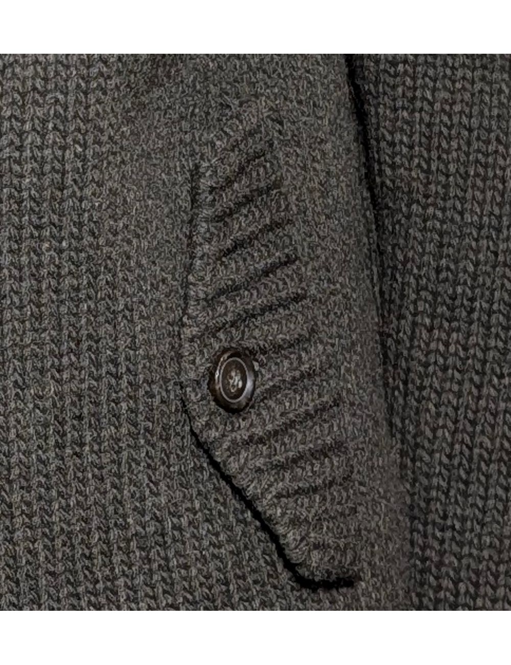FERRANTE Chaqueta de punto verde acolchada
