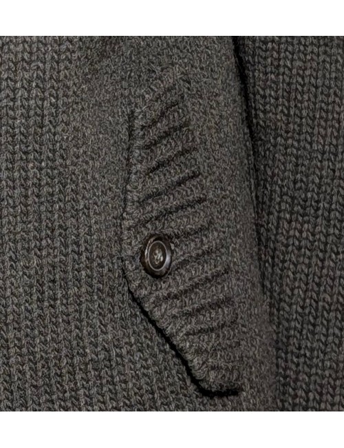 FERRANTE Chaqueta de punto verde acolchada