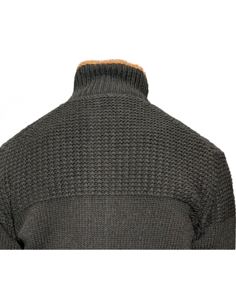 FERRANTE Chaqueta de punto verde acolchada