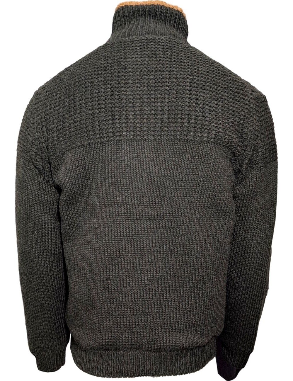 FERRANTE Chaqueta de punto verde acolchada
