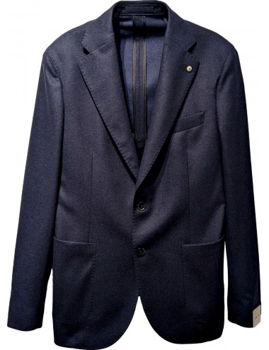 L.B.M. Chaqueta azul lana luxury corte regular | Almirante Seis Madrid