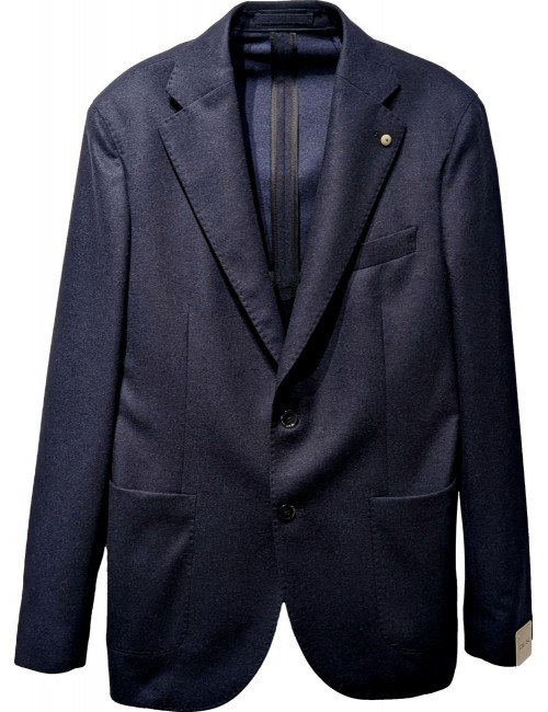 L.B.M. Chaqueta azul lana luxury corte regular | Almirante Seis Madrid
