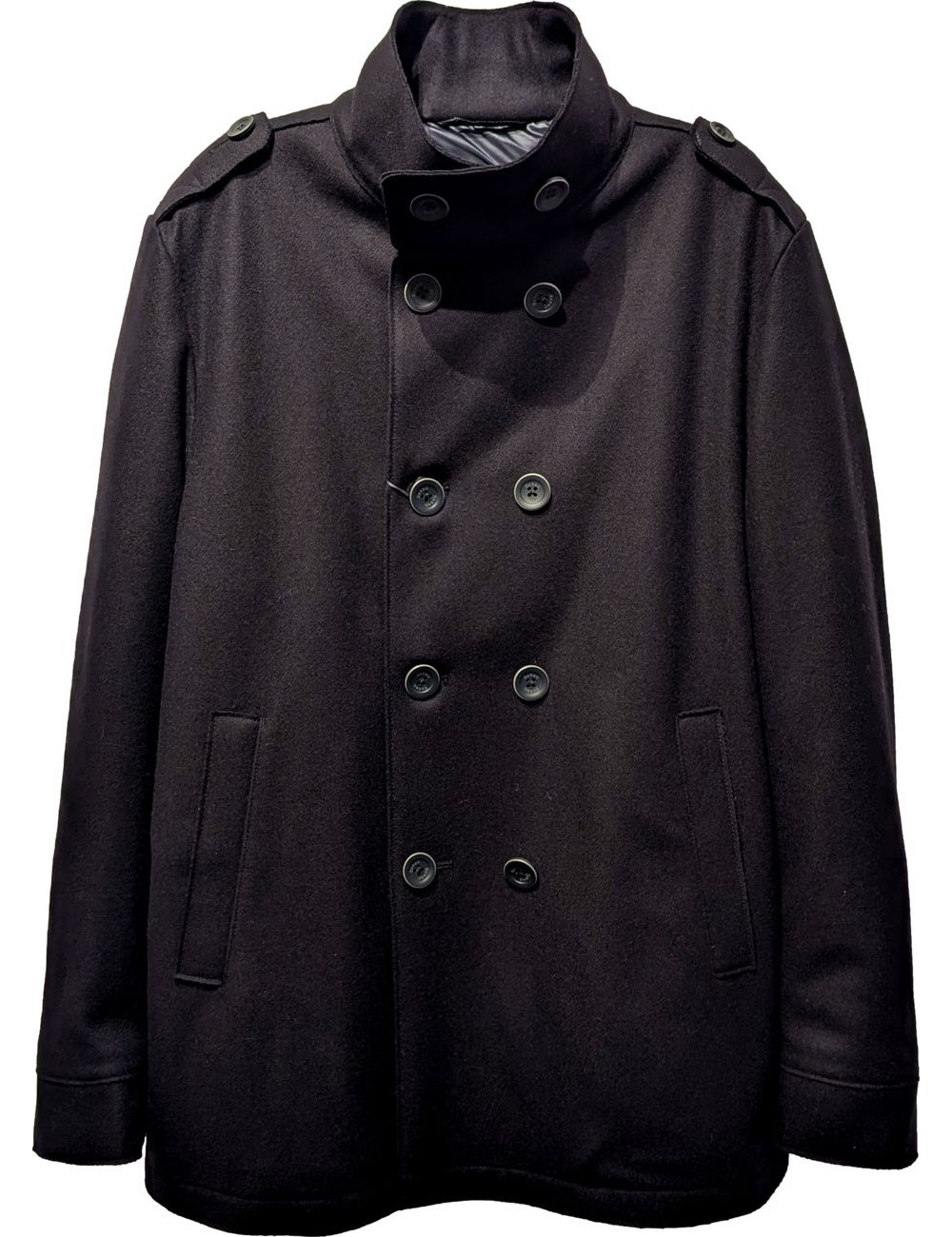 HERNO Peacoat azul marino interior acolchado