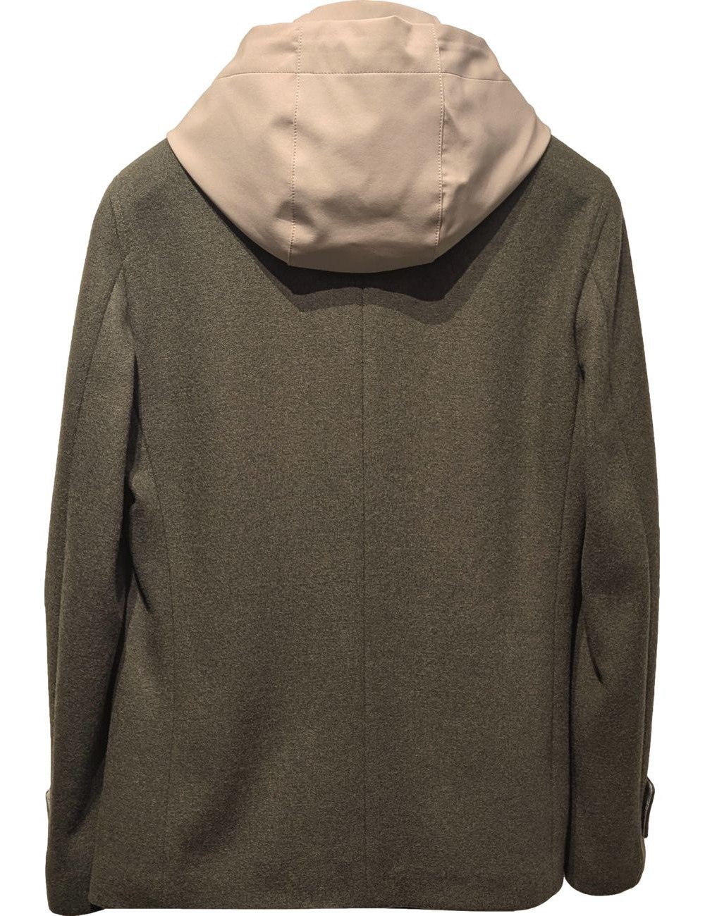Chaqueton verde cruzado de l.b.m.