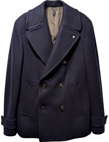L.B.M. Abrigo chaquetón marinero azul con capucha desmontable 2
