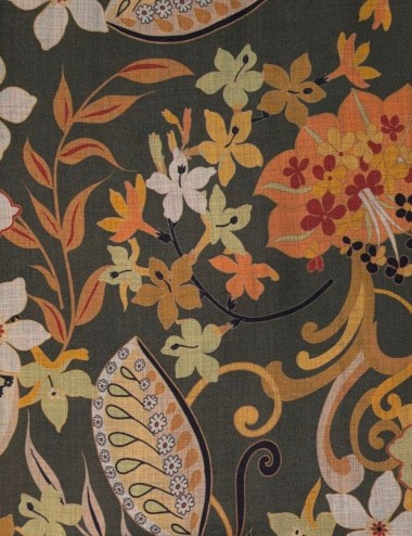Arcuri Foulard Cric estampado floral verde | Almirante Seis Madrid 2