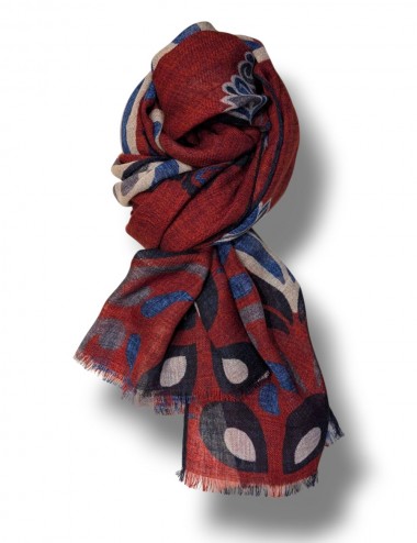 Rosi Foulard Cort  granate | Almirante Seis Madrid