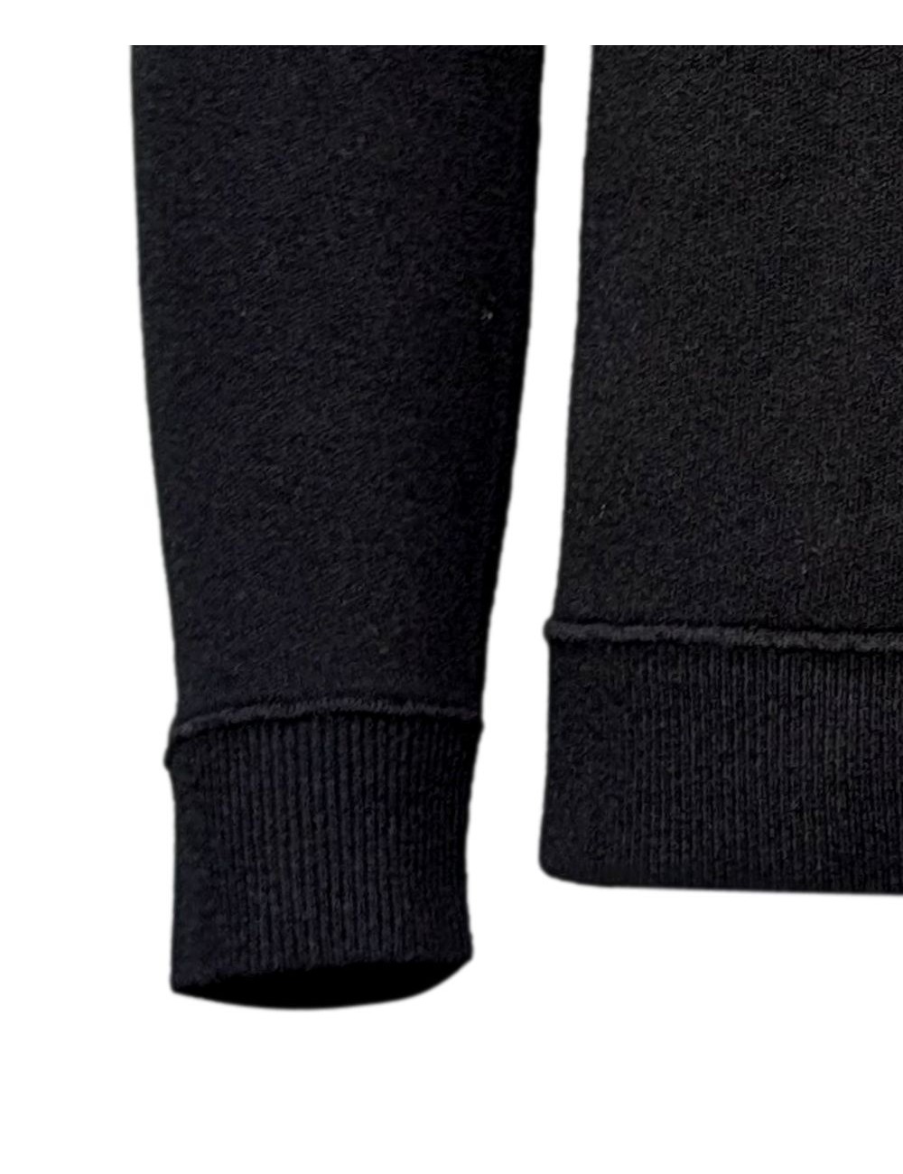 MASQ Sudadera de punto en cuello redondo color negro | Ego Madrid