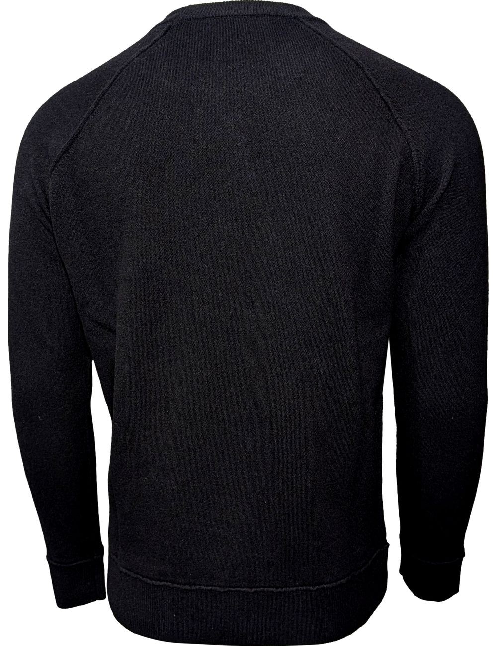 MASQ Sudadera de punto en cuello redondo color negro | Ego Madrid