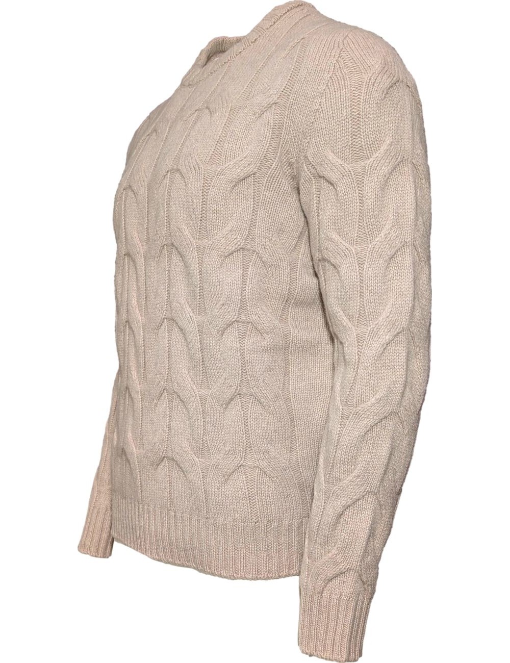 AROVESCIO jersey Beige cuello redondo de ochos