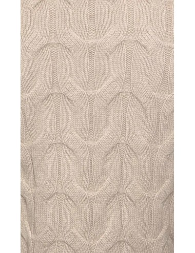 AROVESCIO jersey Beige cuello redondo de ochos 2