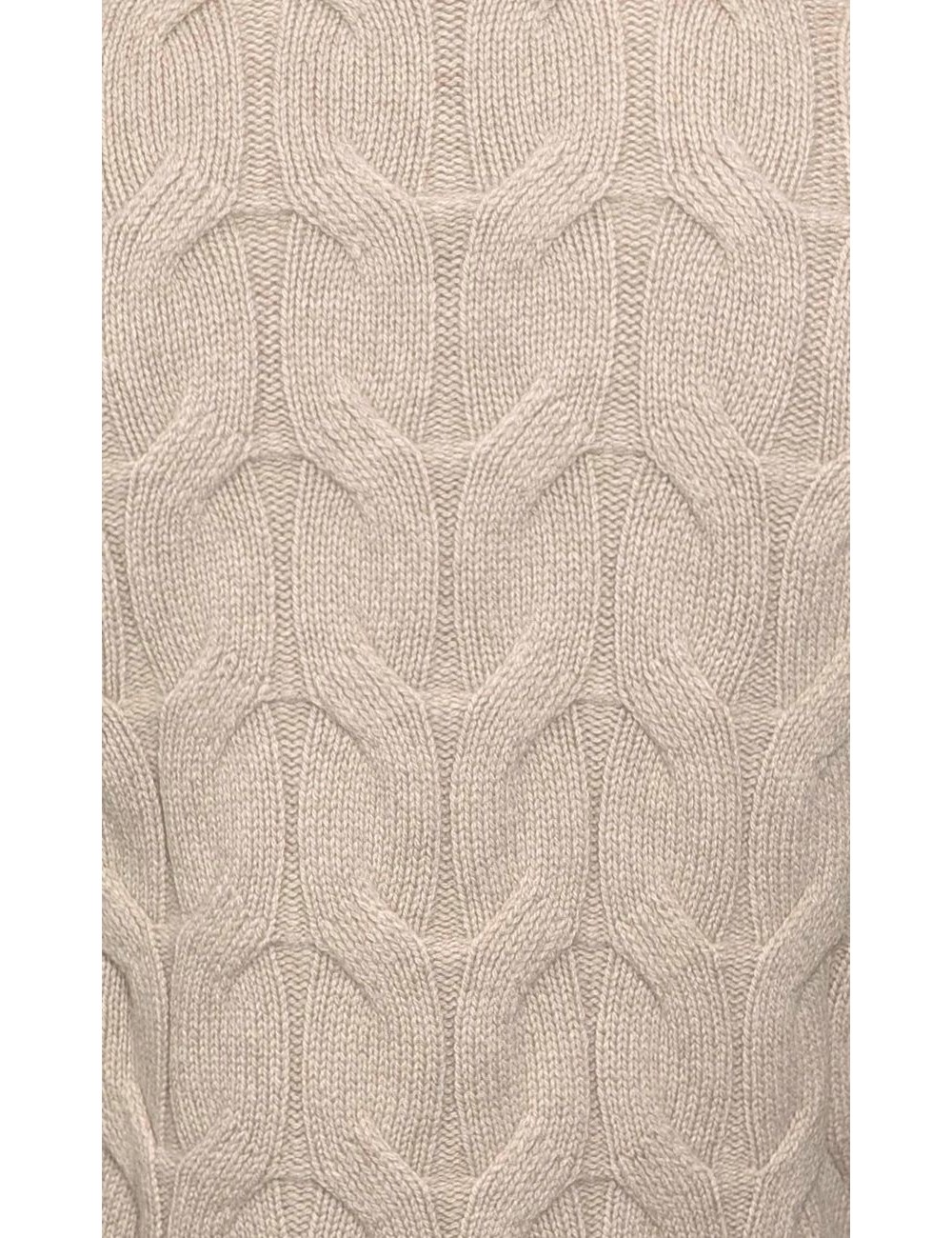 AROVESCIO jersey Beige cuello redondo de ochos