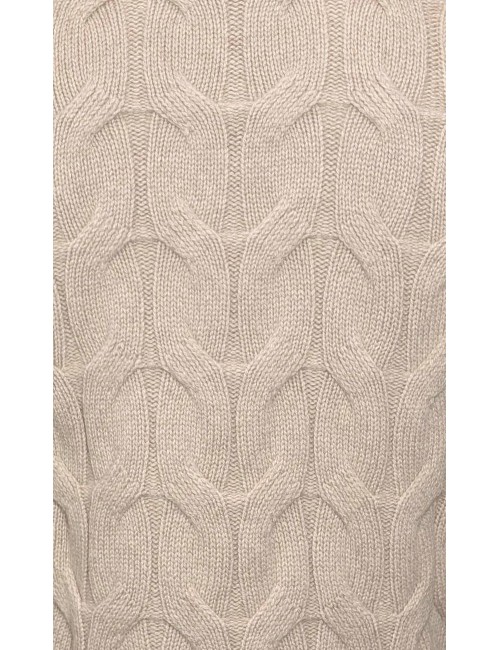 AROVESCIO jersey Beige cuello redondo de ochos