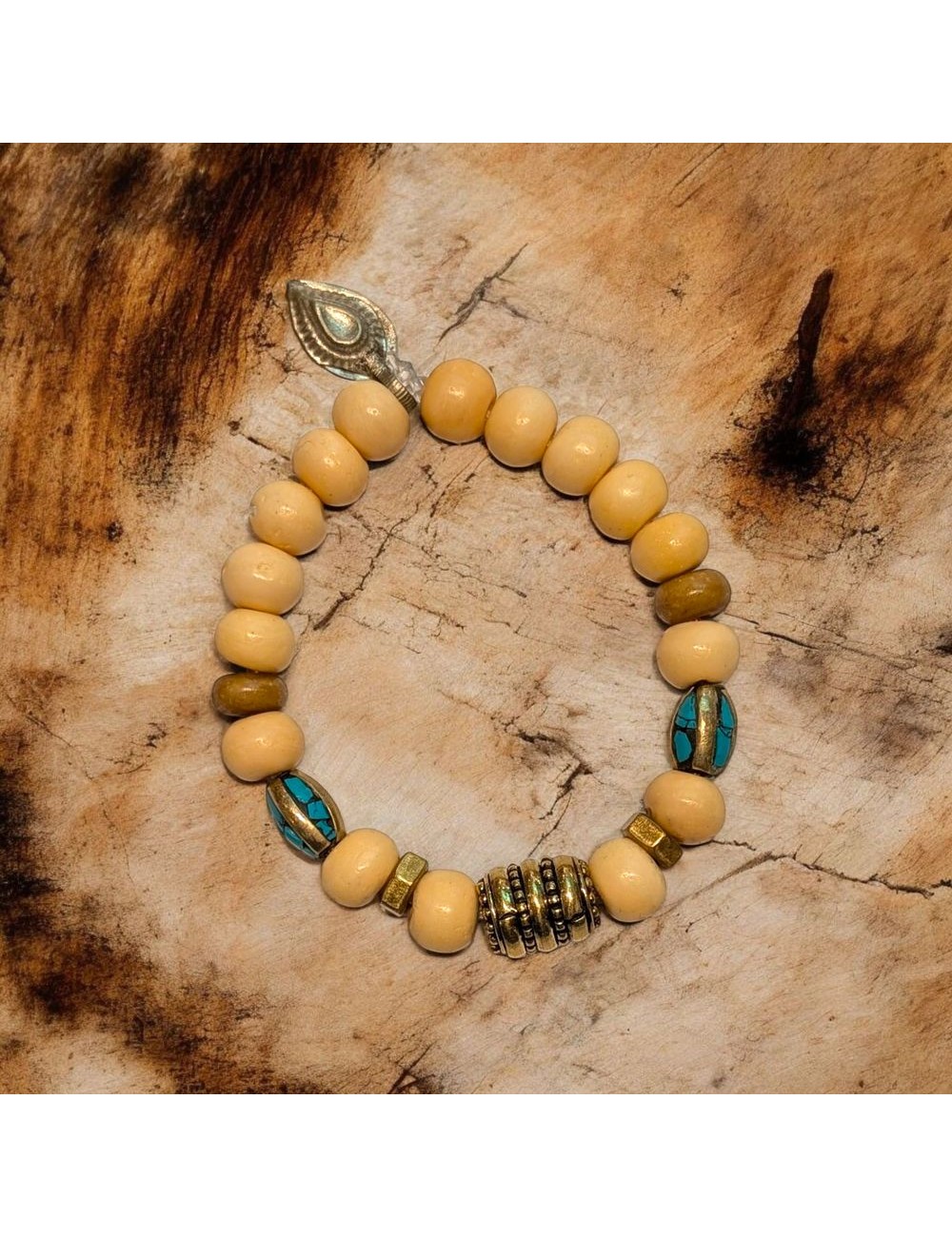 Pulsera artesanal de hombre Charm