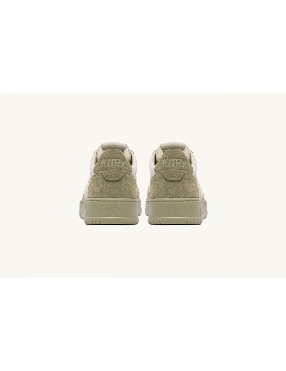 ZAPATILLAS MEDALIST LOW TRICOLOR EN ANTE BLANCO ARENA Y GRAY GREEN