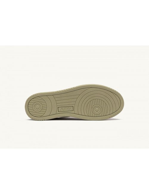 ZAPATILLAS MEDALIST LOW TRICOLOR EN ANTE BLANCO ARENA Y GRAY GREEN
