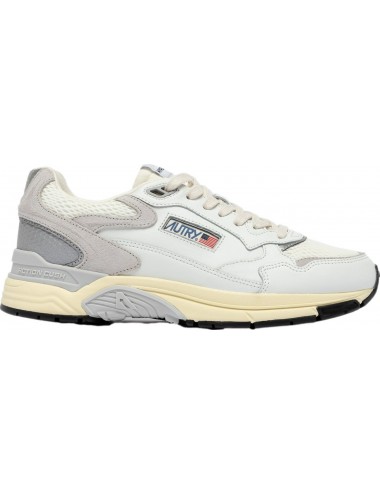 AUTRY zapatillas Hyperway en malla de nailon blanca  gris | Ego Madrid
