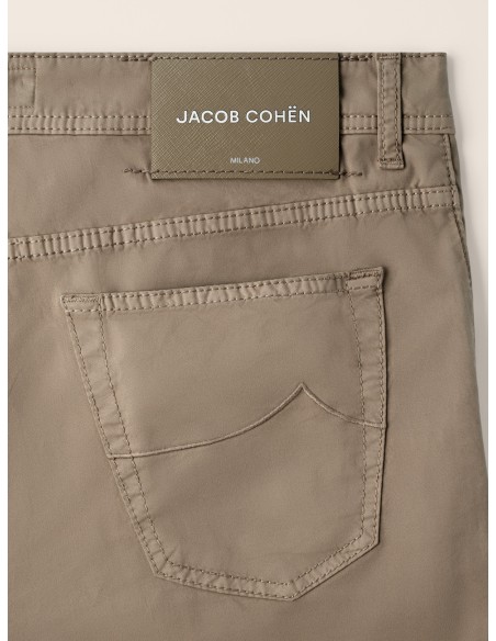 Jacob Cohën gabardina algodón gris medio | Almirante Seis tienda