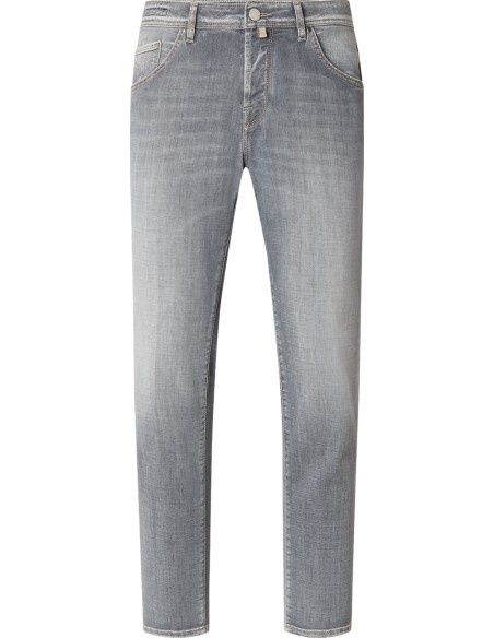 Jacob Cohën Jeans Bard gris con lavado claro