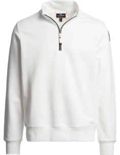 PARAJUMPERS Sudadera Broad Peak media cremallera blanco | Ego