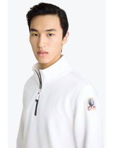 PARAJUMPERS Sudadera Broad Peak media cremallera blanco | Ego 2