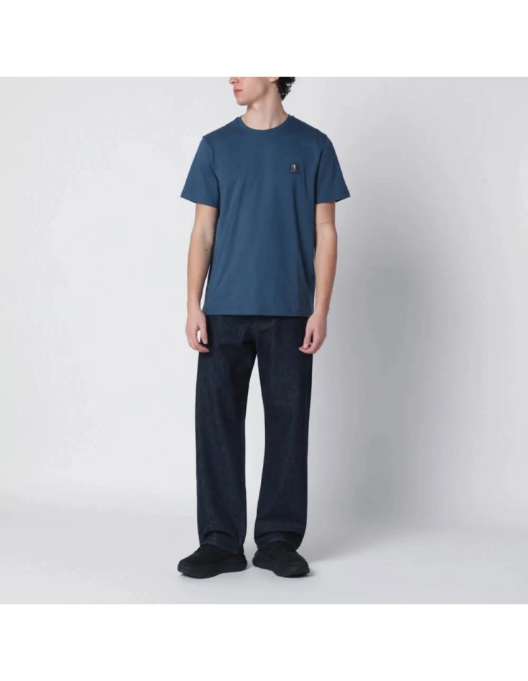 PARAJUMPERS Camiseta patch tee azul