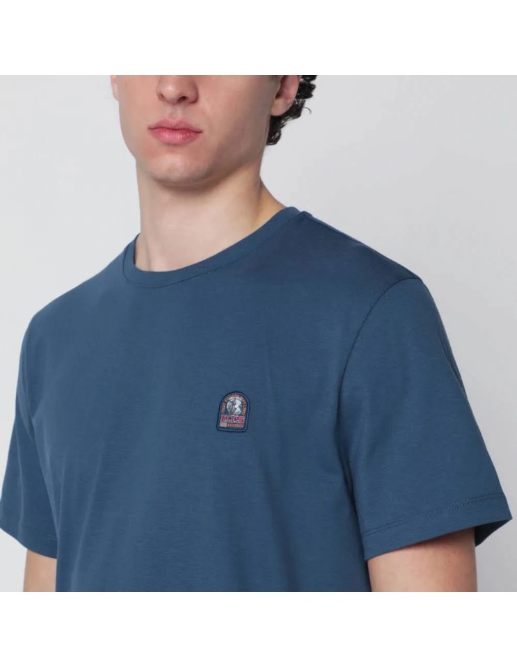PARAJUMPERS Camiseta patch tee azul