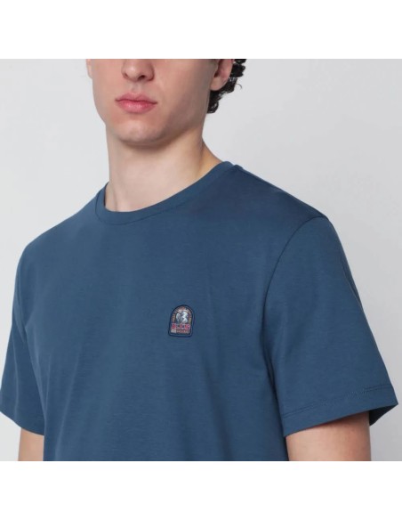 PARAJUMPERS Camiseta patch tee azul