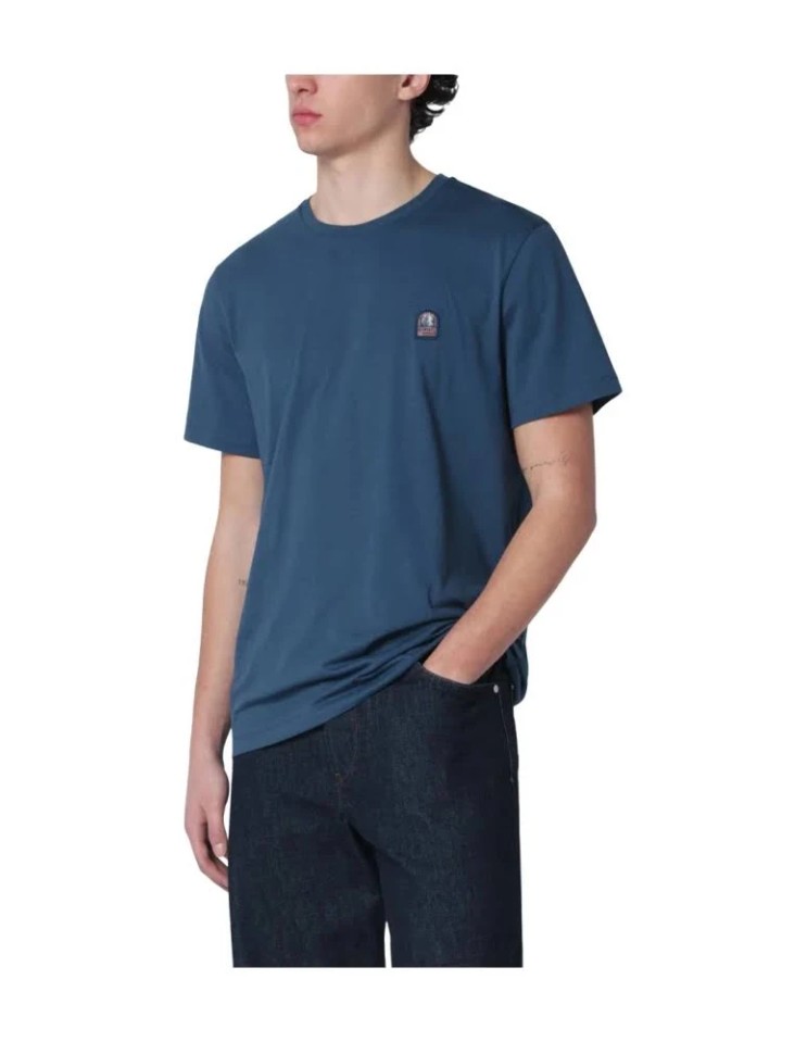 PARAJUMPERS Camiseta patch tee azul