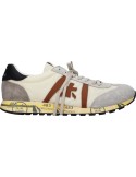PREMIATA lucy blanca con logo marrón