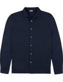 Camisa manga larga IceCotton azul Zanone-Slowear